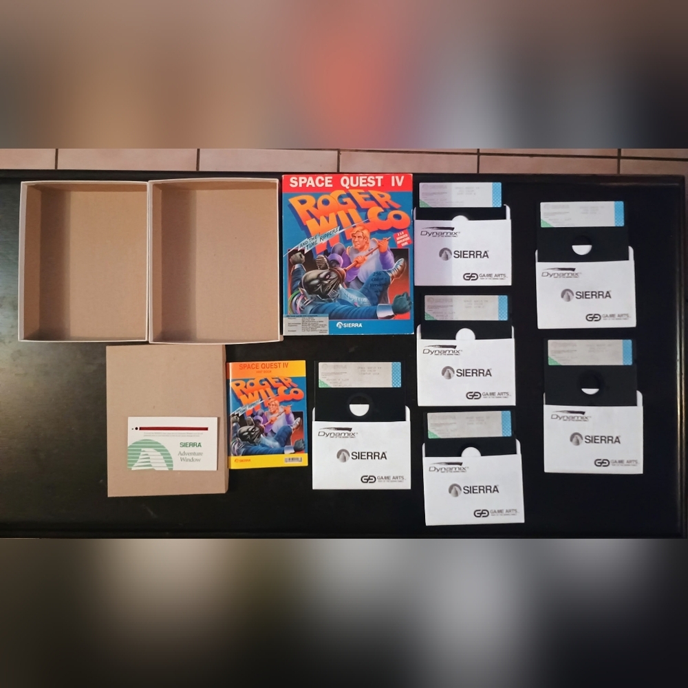 Space Quest IV Roger Wilco Game Set